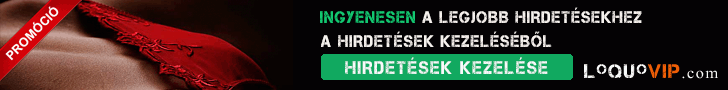 Promóció TOP ÉS TERVEZETT hirdetések ingyenesek a loquovip.com oldalon